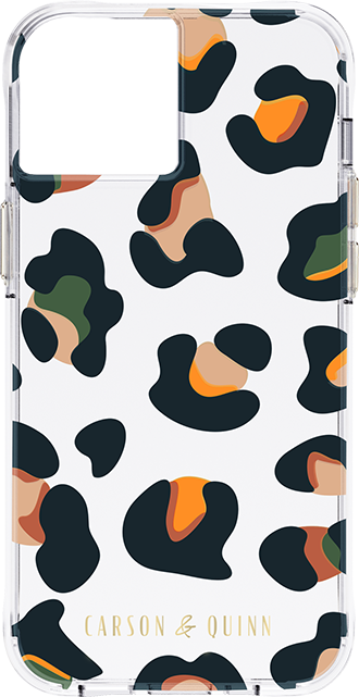 Carson & Quinn Painted Leopard Case - iPhone 13 - Multi